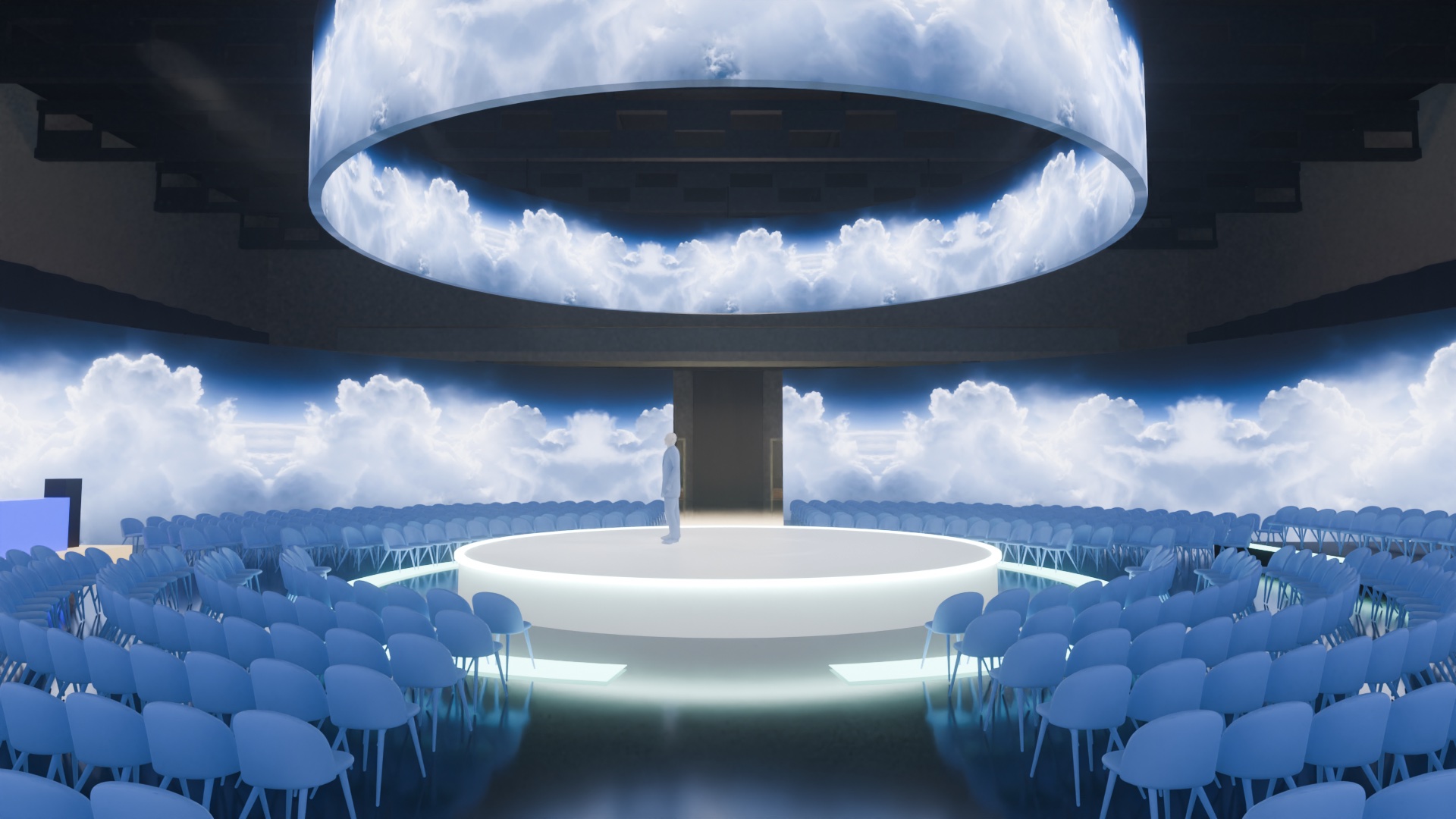The day: the room above the clouds