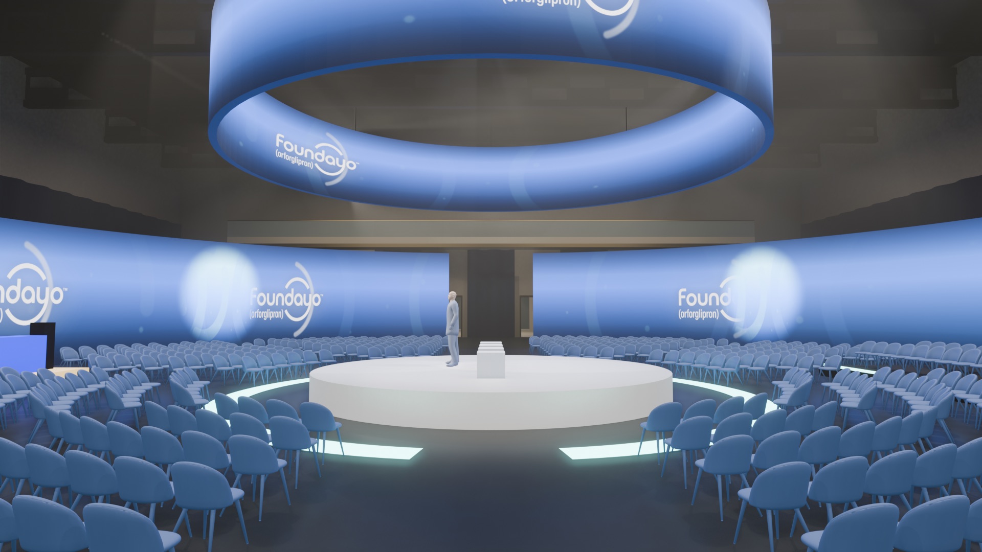 Stage from the seats