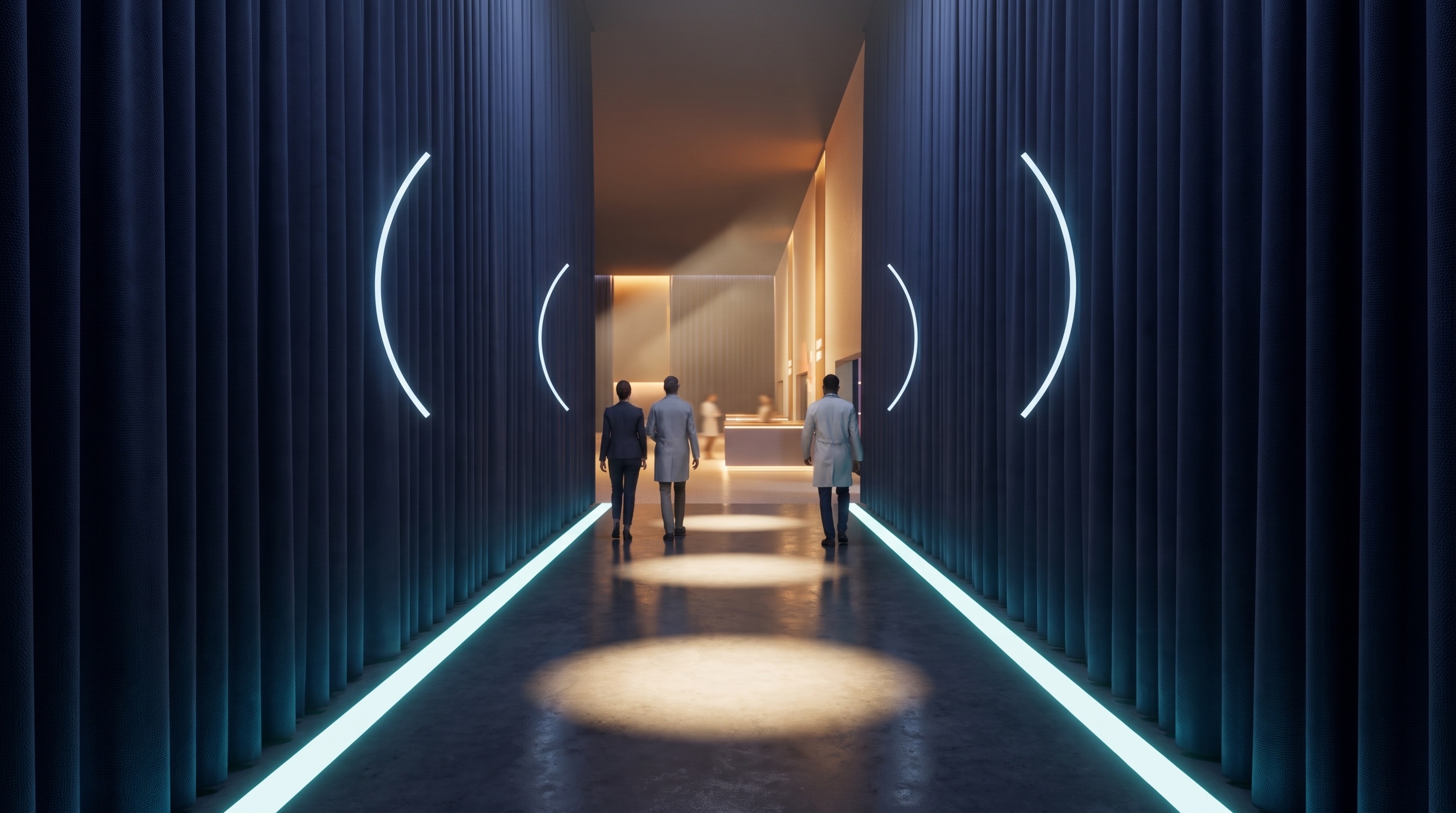 Arrival tunnel